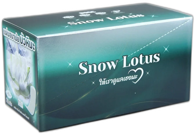 กล่องใหญ่ Snow Lotus แผ่นอนามัยบัวหิมะ Lorita